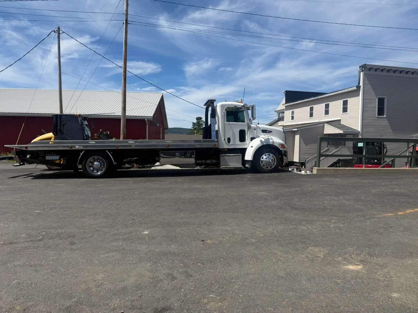 Flatbed Tow Truck
